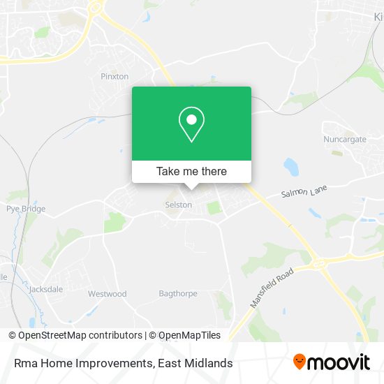 Rma Home Improvements map