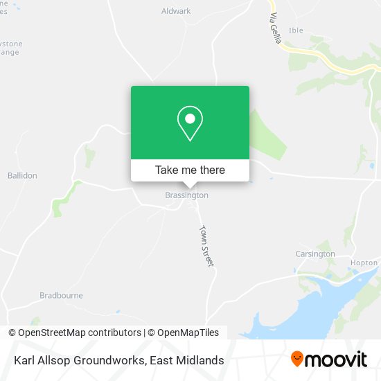 Karl Allsop Groundworks map