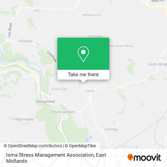 Isma Stress Management Association map