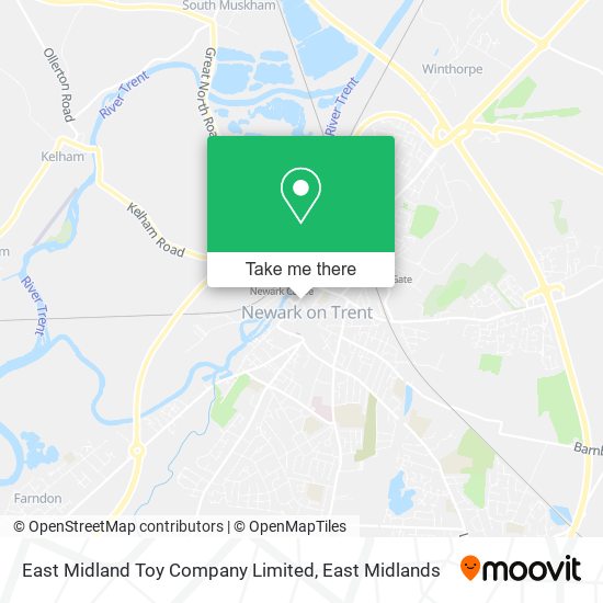 East Midland Toy Company Limited map