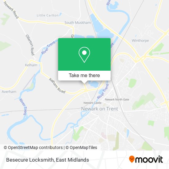 Besecure Locksmith map