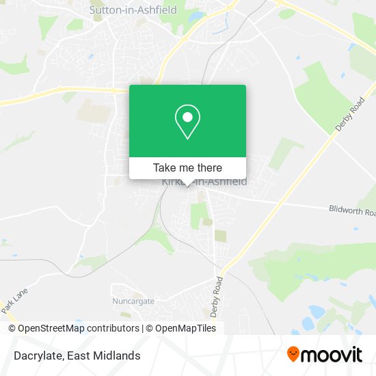 Dacrylate map