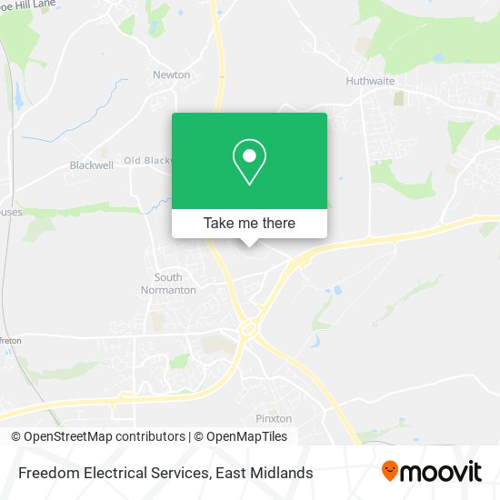 Freedom Electrical Services map