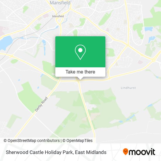 Sherwood Castle Holiday Park map