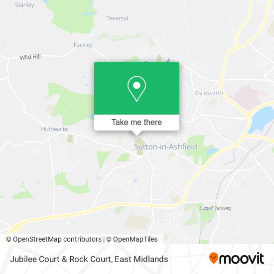 Jubilee Court & Rock Court map