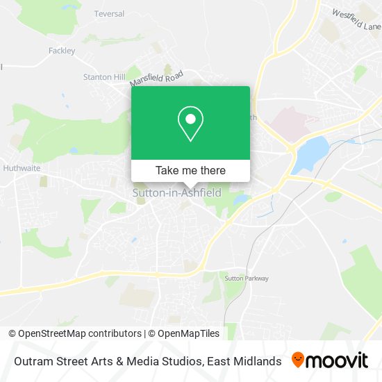 Outram Street Arts & Media Studios map
