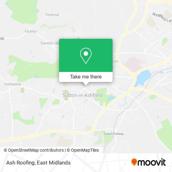 Ash Roofing map