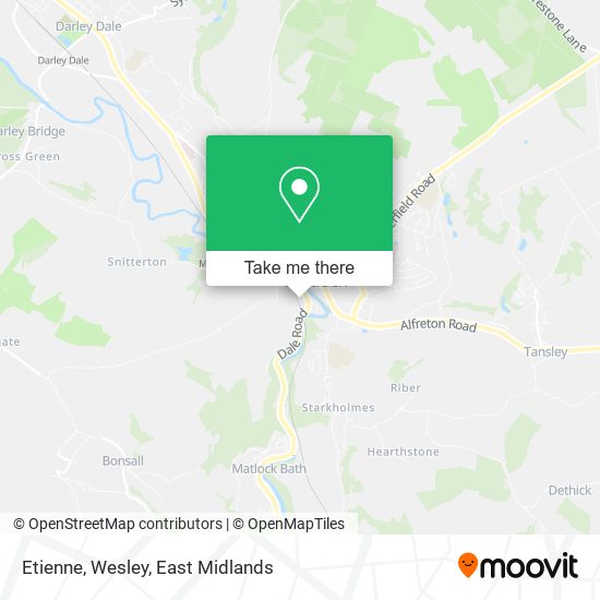 Etienne, Wesley map