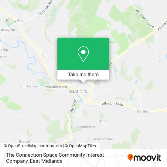 The Connection Space Community Interest Company map