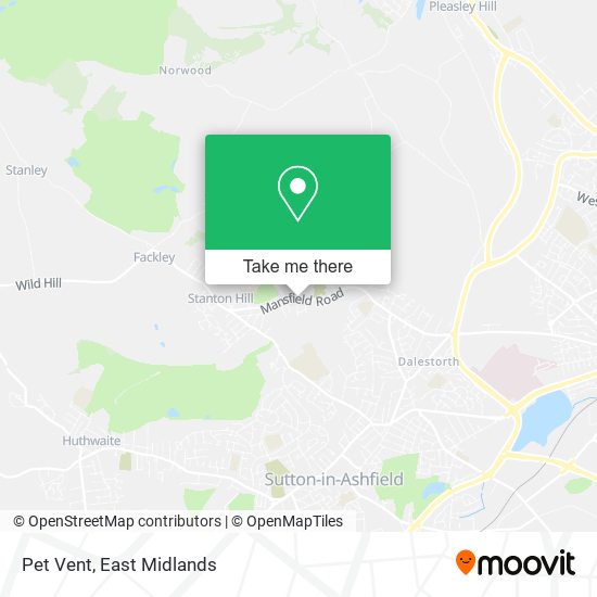 Pet Vent map