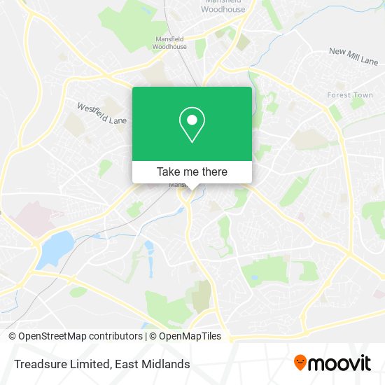 Treadsure Limited map