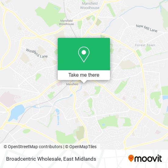 Broadcentric Wholesale map