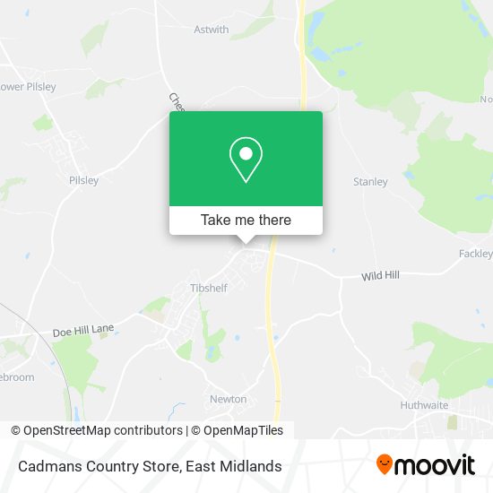 Cadmans Country Store map