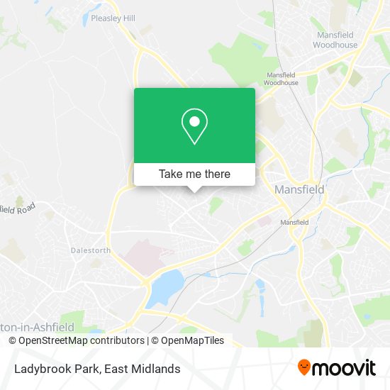 Ladybrook Park map