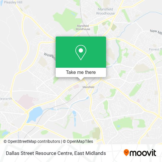 Dallas Street Resource Centre map