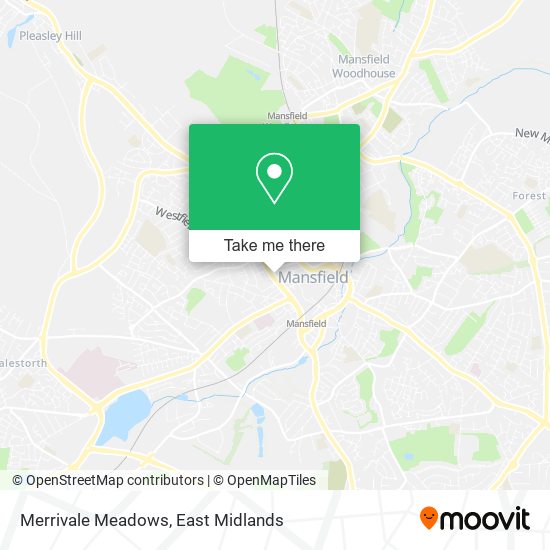 Merrivale Meadows map