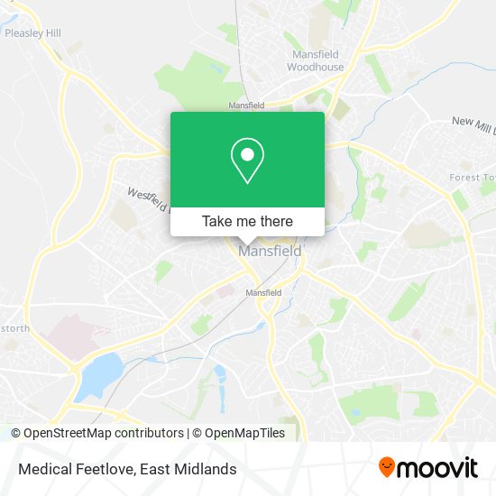 Medical Feetlove map