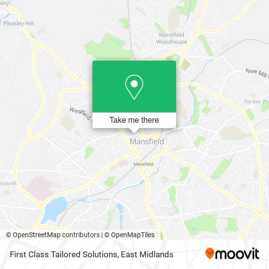 First Class Tailored Solutions map