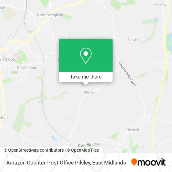 Amazon Counter-Post Office Pilsley map