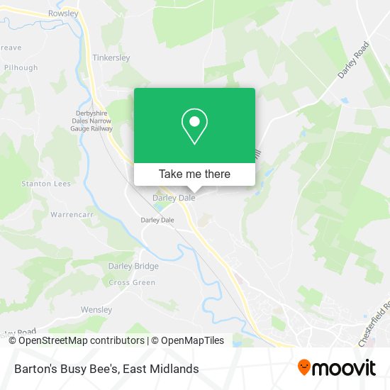 Barton's Busy Bee's map