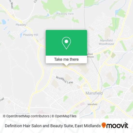 Definition Hair Salon and Beauty Suite map