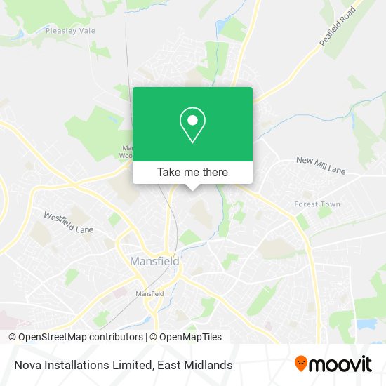 Nova Installations Limited map