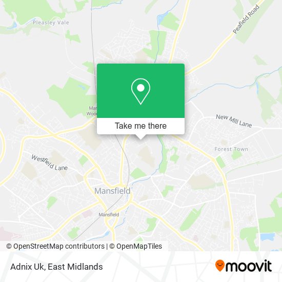 Adnix Uk map