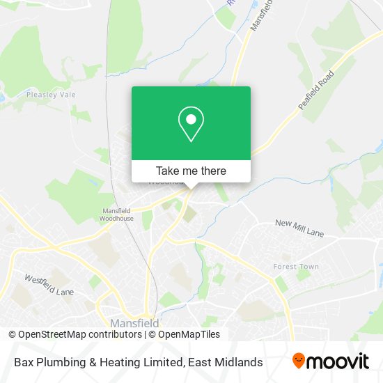 Bax Plumbing & Heating Limited map