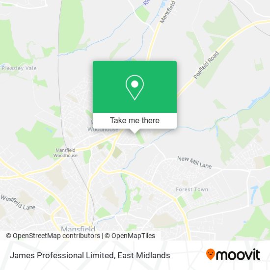 James Professional Limited map