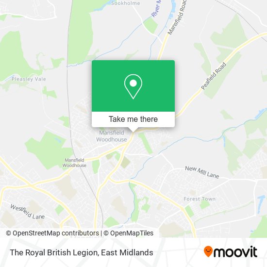 The Royal British Legion map