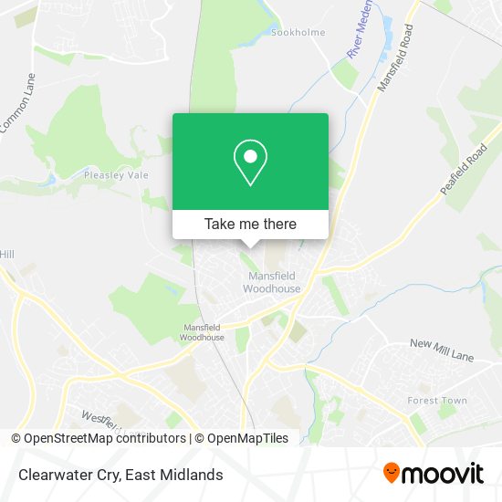 Clearwater Cry map