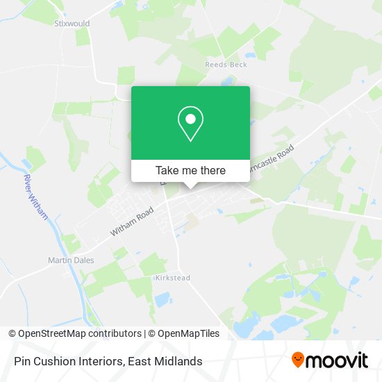 Pin Cushion Interiors map
