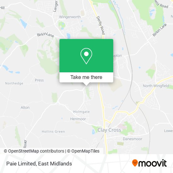 Paie Limited map