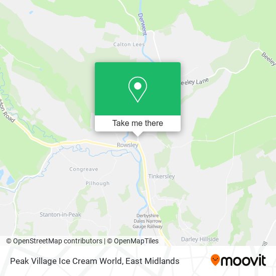 Peak Village Ice Cream World map