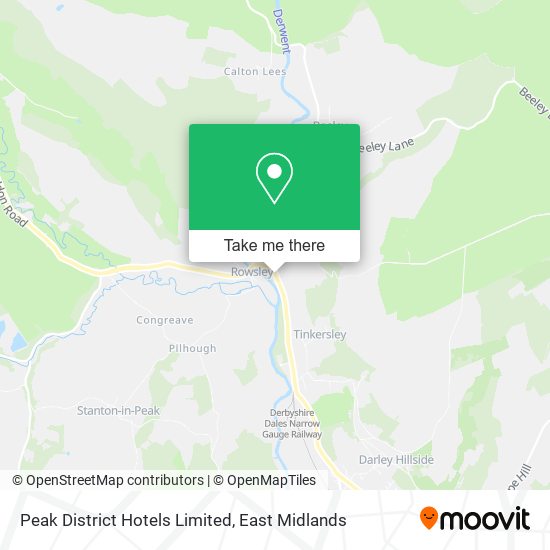 Peak District Hotels Limited map