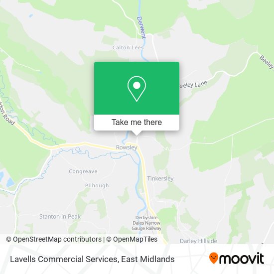 Lavells Commercial Services map