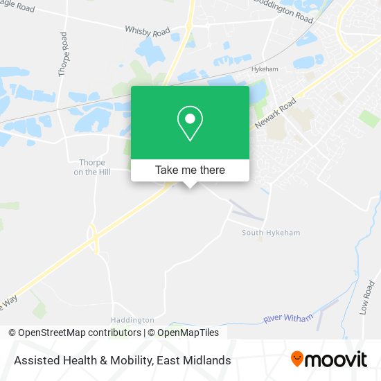 Assisted Health & Mobility map