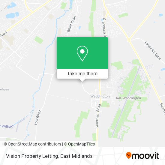 Vision Property Letting map