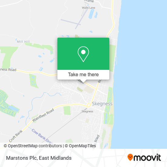 Marstons Plc map