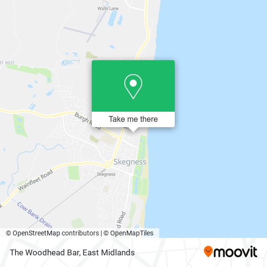 The Woodhead Bar map