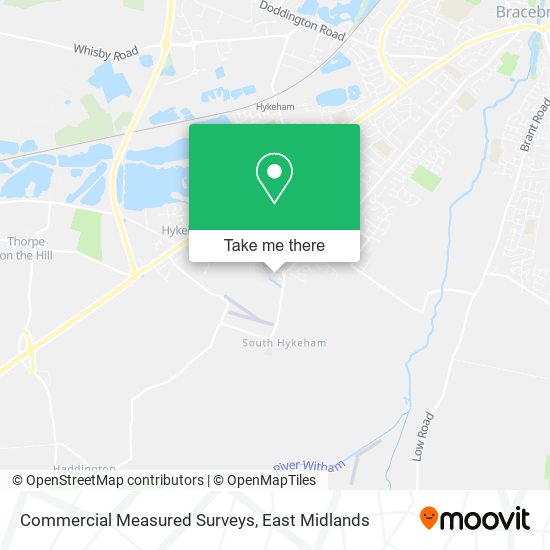 Commercial Measured Surveys map
