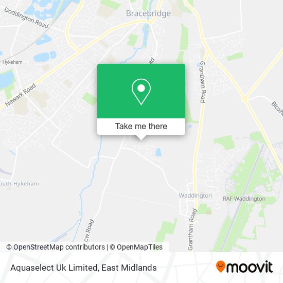 Aquaselect Uk Limited map