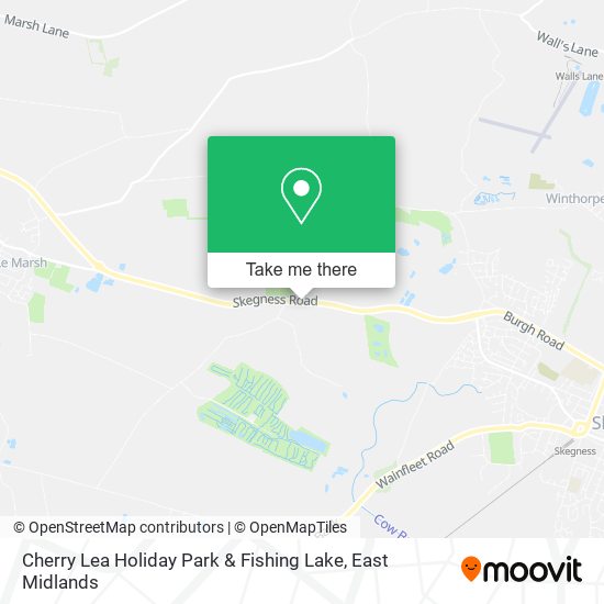 Cherry Lea Holiday Park & Fishing Lake map
