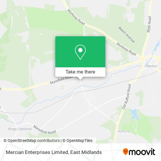 Mercian Enterprises Limited map