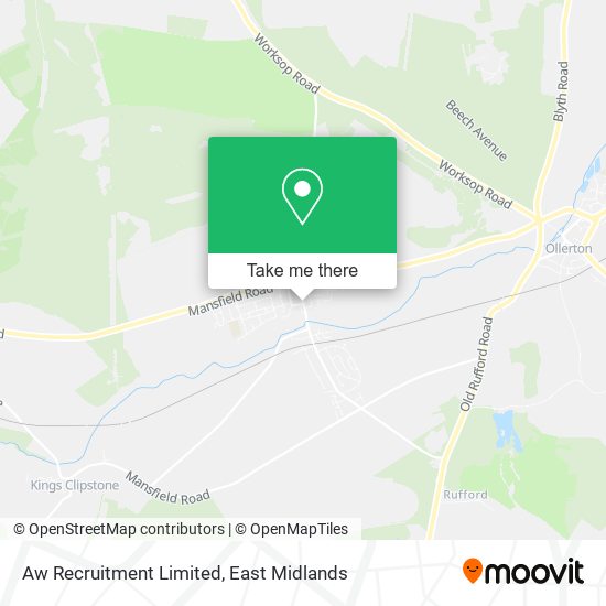 Aw Recruitment Limited map