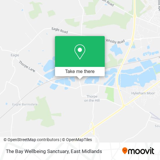 The Bay Wellbeing Sanctuary map