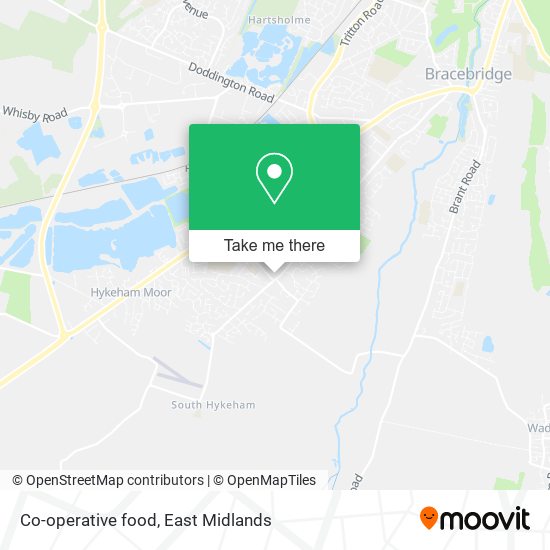Co-operative food map