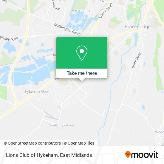 Lions Club of Hykeham map