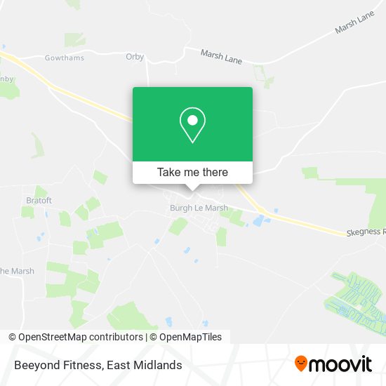 Beeyond Fitness map