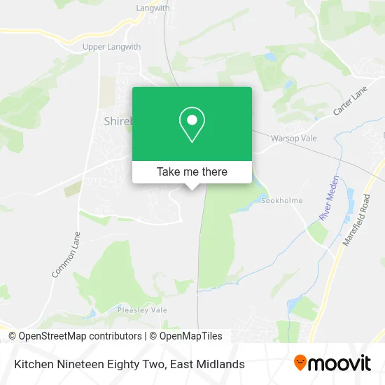 Kitchen Nineteen Eighty Two map